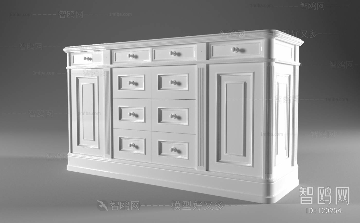 European Style Side Cabinet/Entrance Cabinet