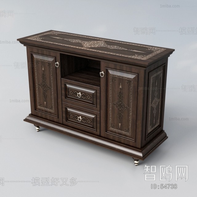 European Style Side Cabinet/Entrance Cabinet