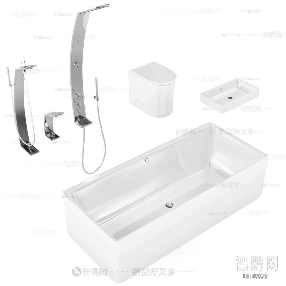 Modern Bathtub