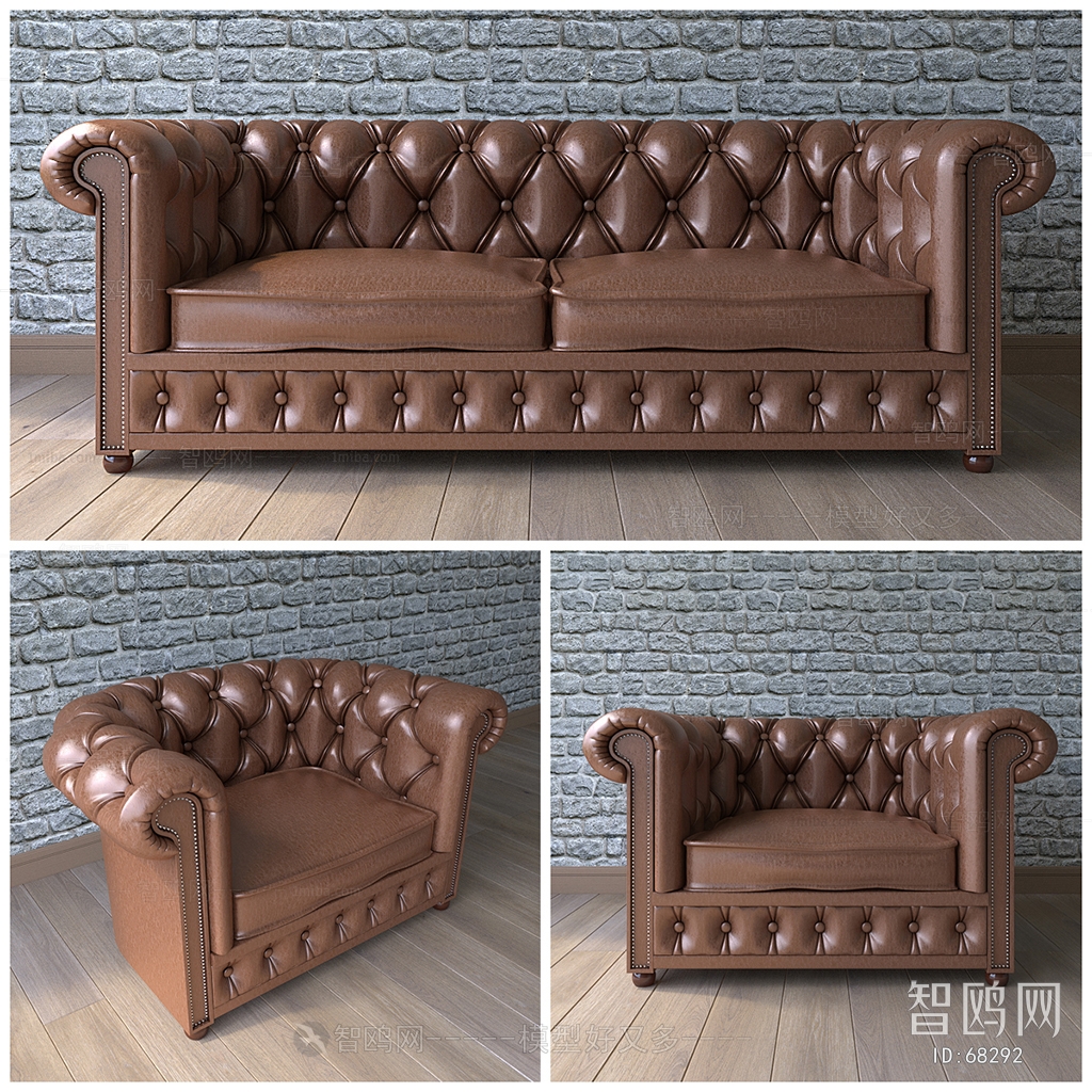 European Style Sofa Combination