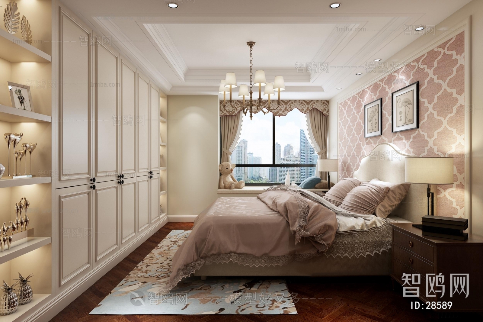 American Style Bedroom