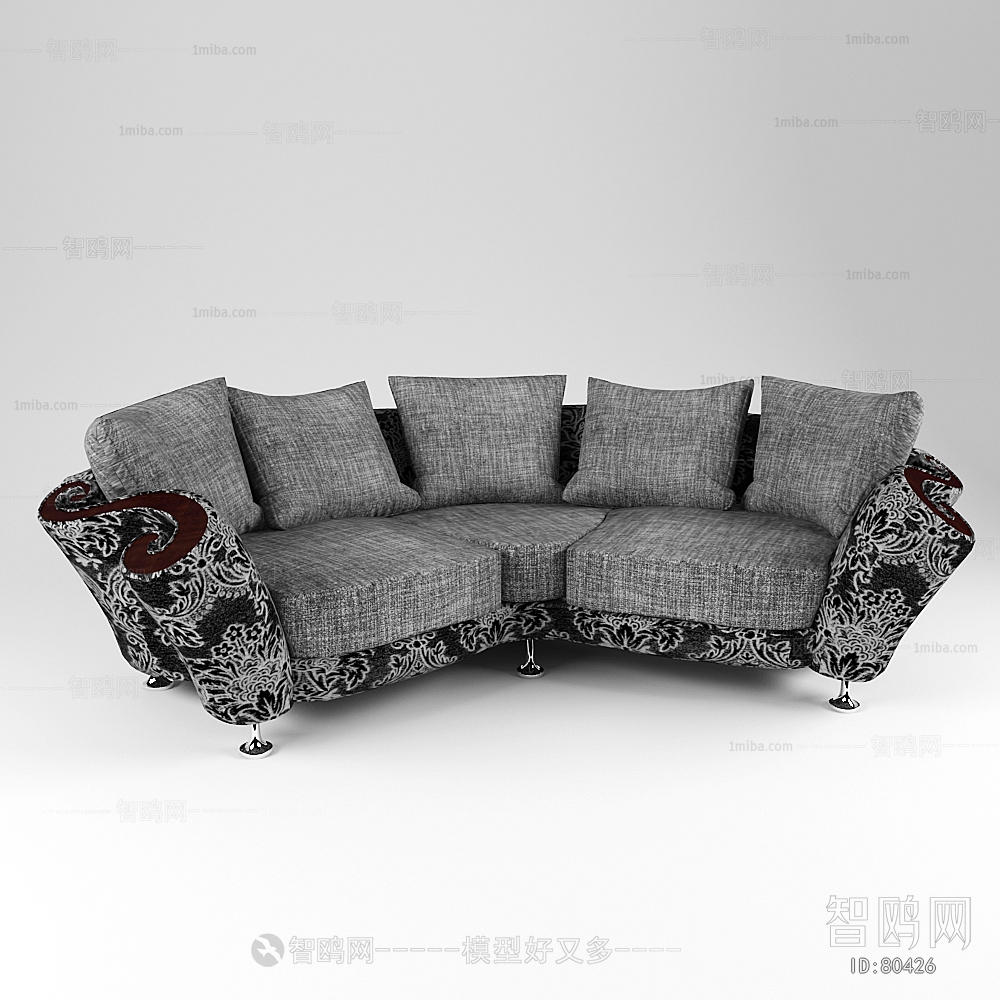 Modern Three-seat Sofa