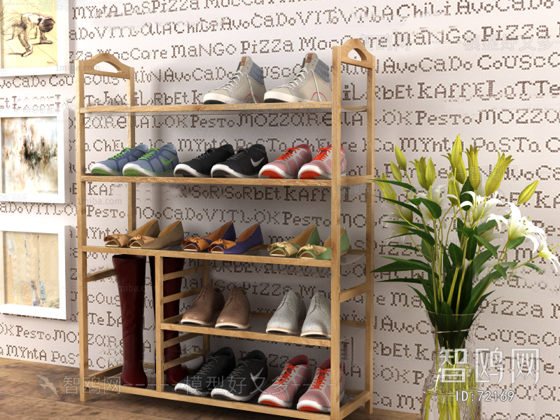 Modern Shoe Cabinet