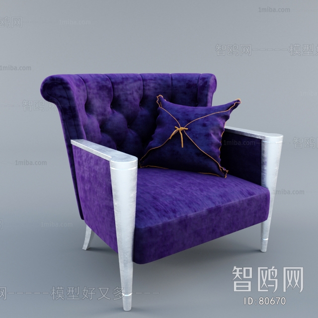 New Classical Style Single Sofa