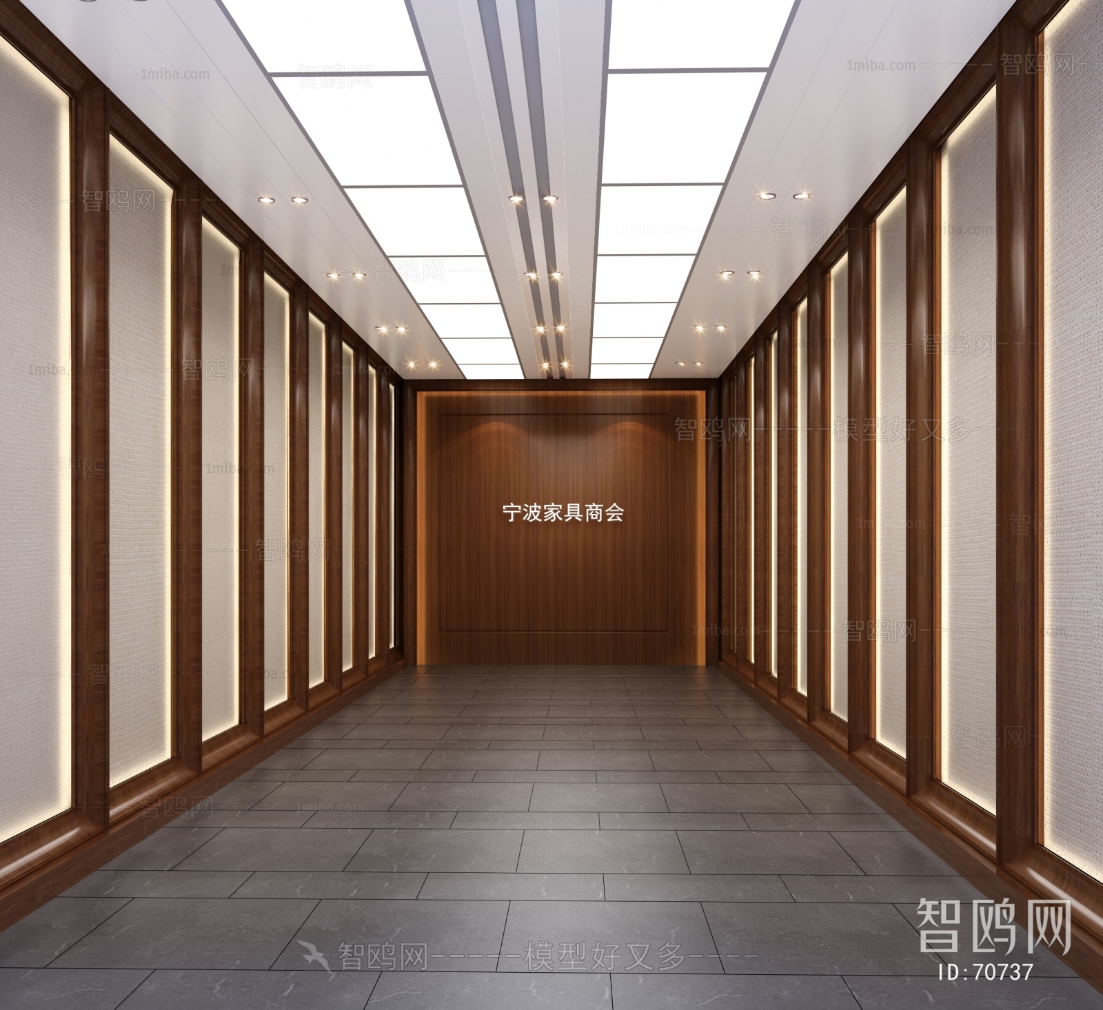 Modern Corridor/elevator Hall