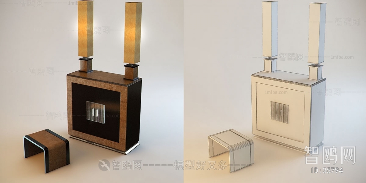 Modern Side Cabinet/Entrance Cabinet