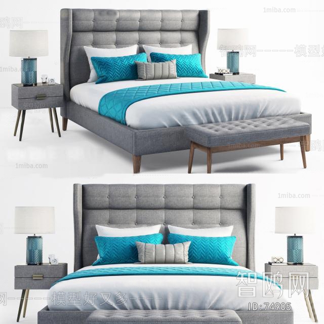 Modern Double Bed