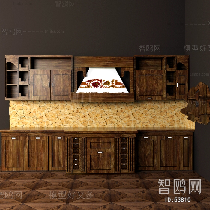 European Style Kitchen Cabinet