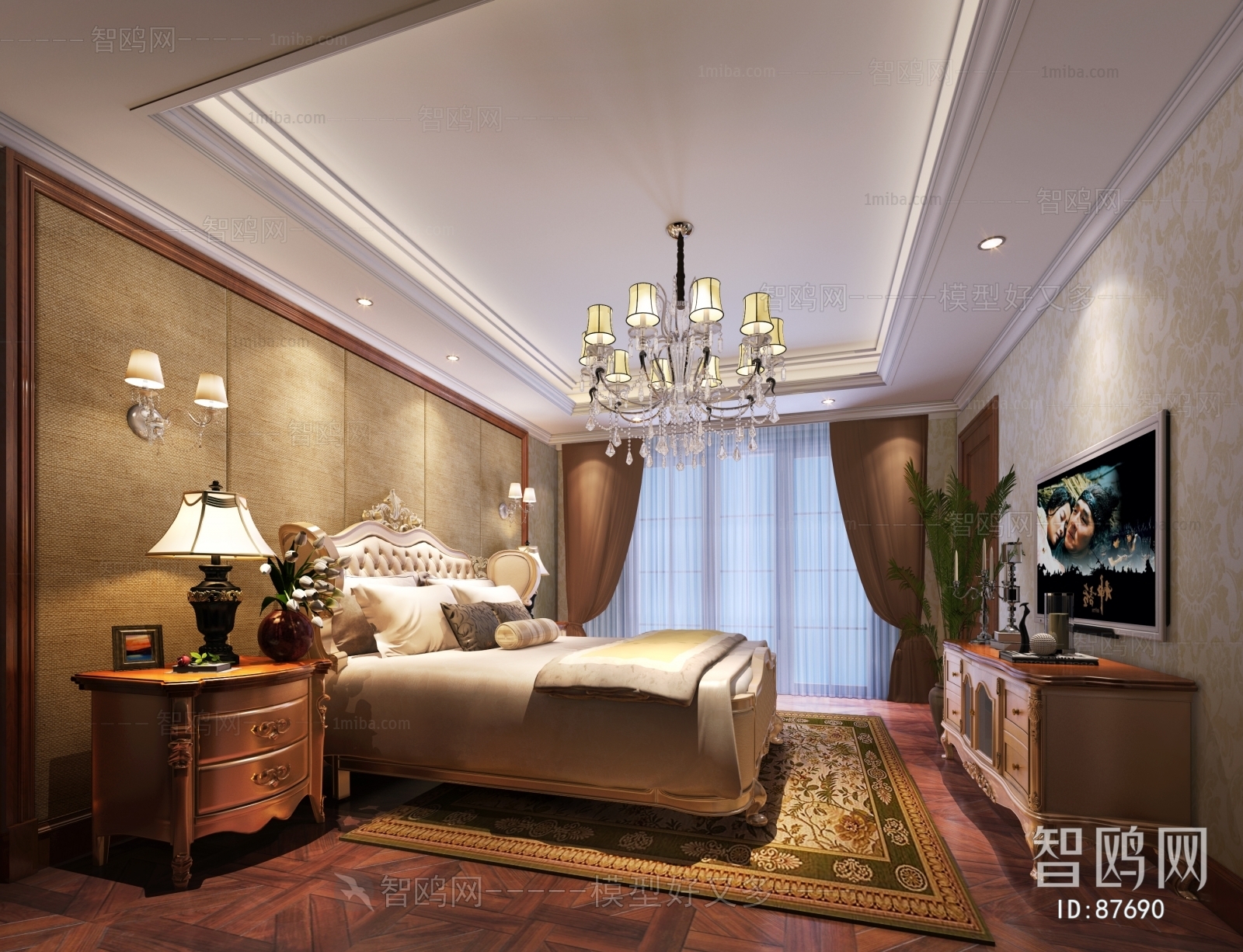 European Style Bedroom