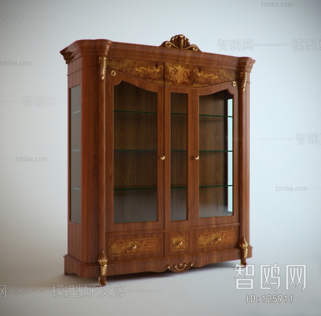 European Style Wine Cabinet