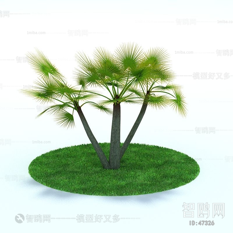 Modern Tree/shrub/grass