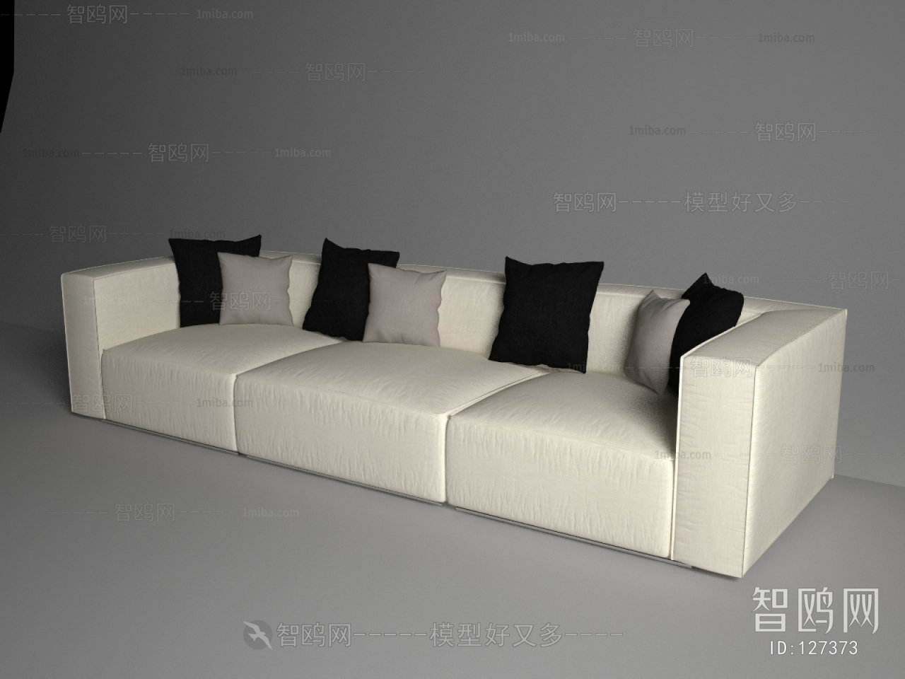 Modern Three-seat Sofa