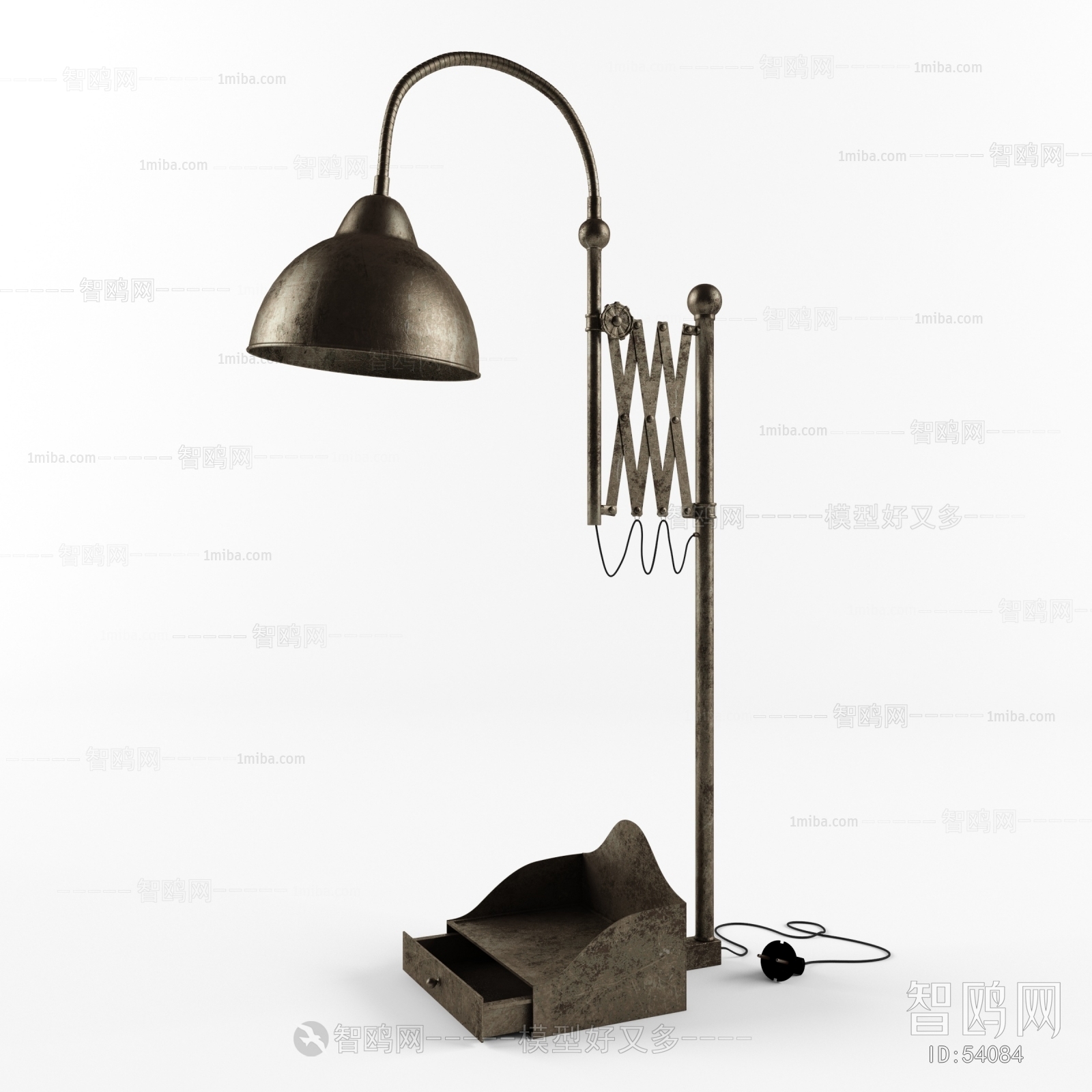 Industrial Style Floor Lamp