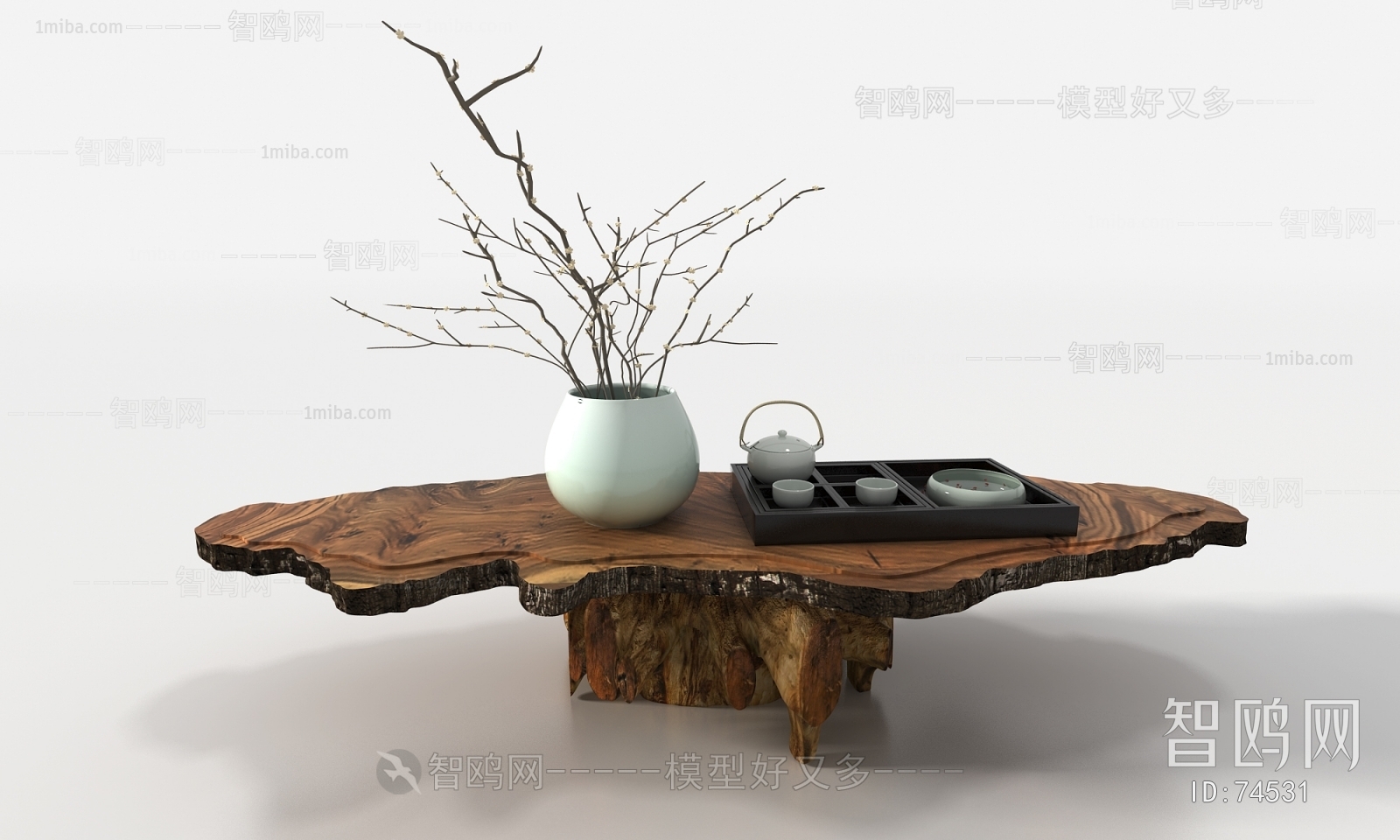New Chinese Style Country Style Coffee Table