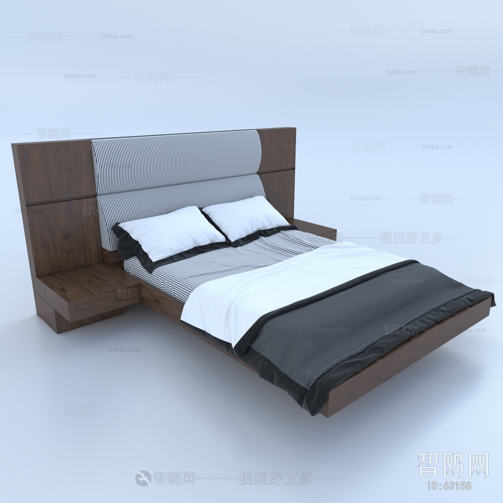 Modern Double Bed