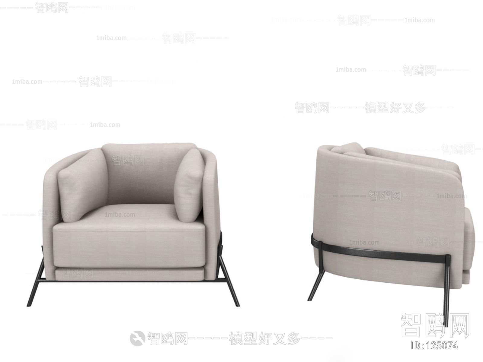 Modern Single Sofa