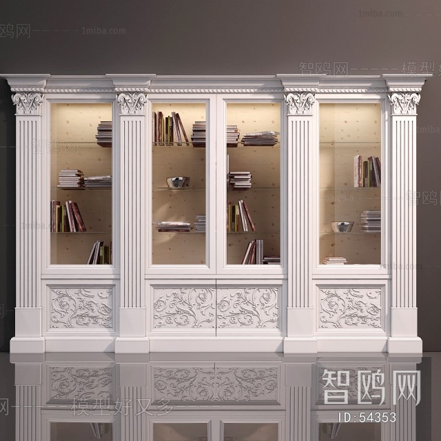 European Style Bookcase