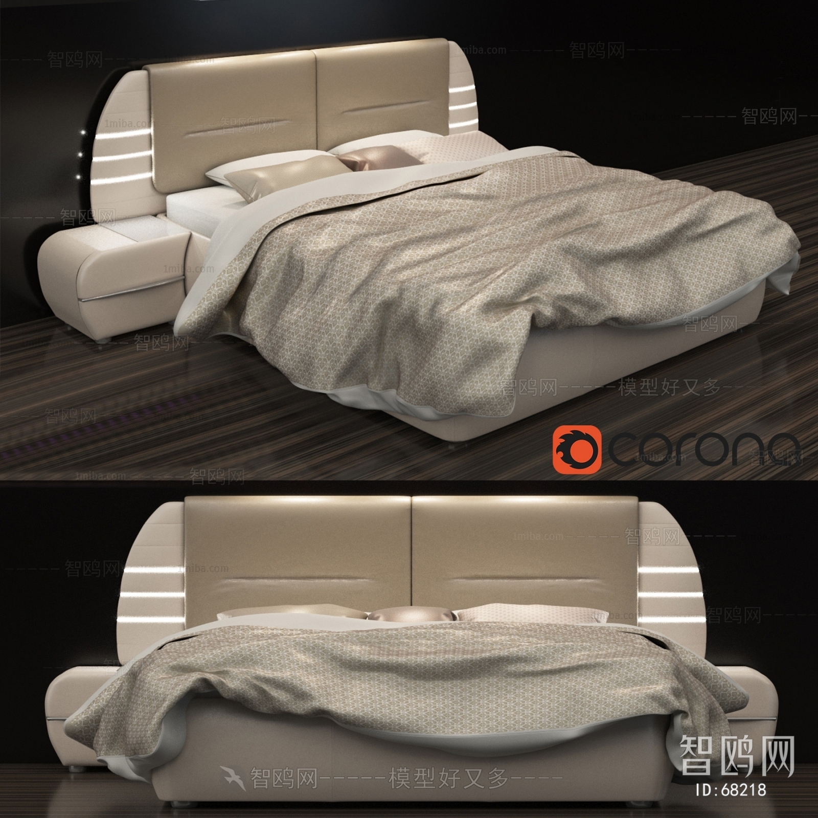 Modern Double Bed