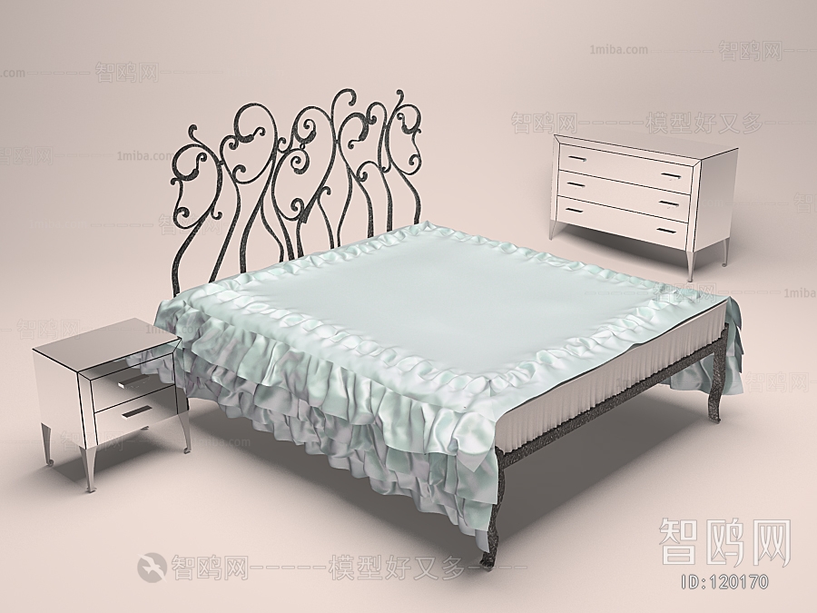 European Style Double Bed