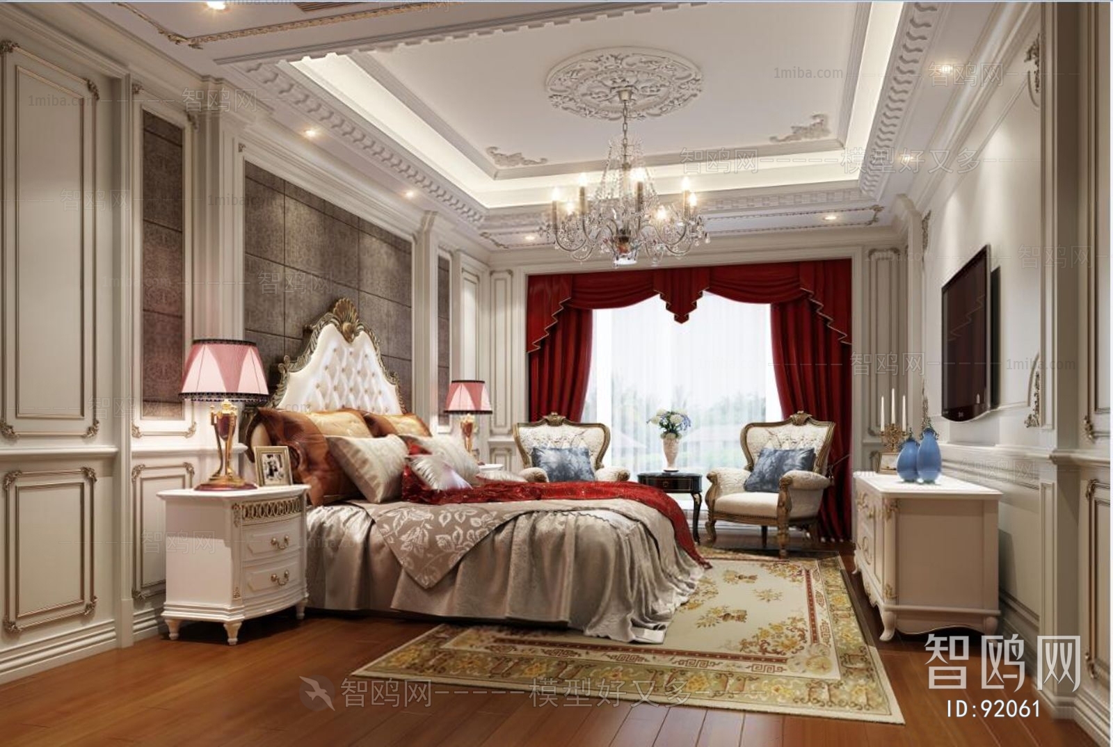 French Style Bedroom