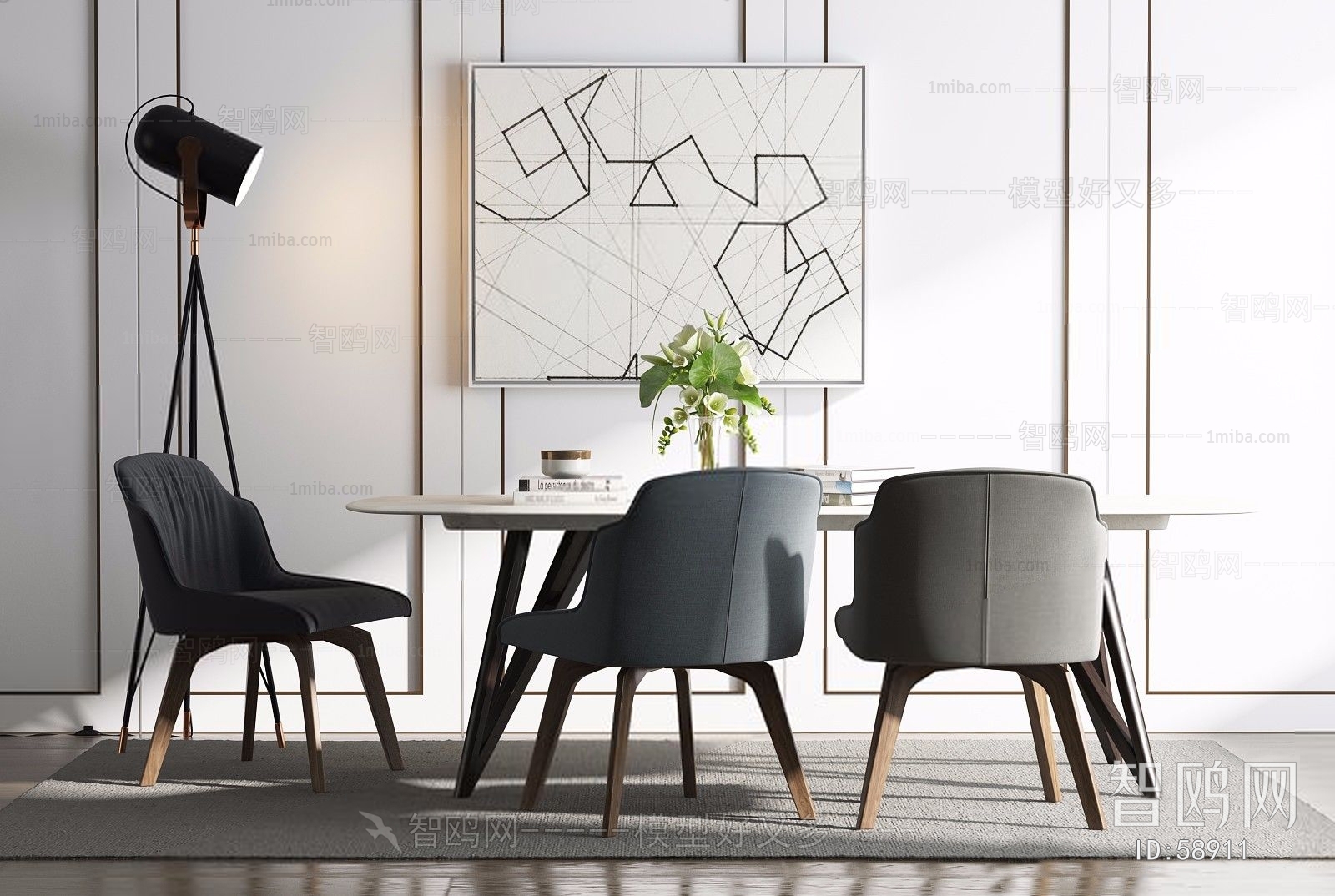 Modern Dining Table And Chairs