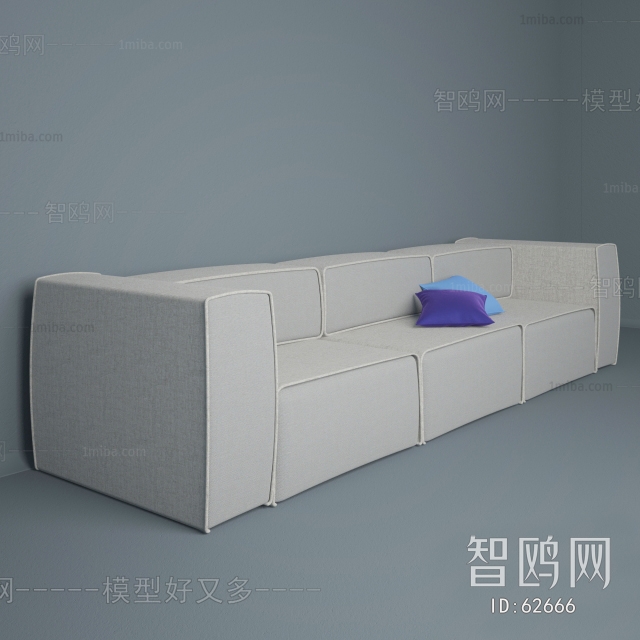 Modern Three-seat Sofa