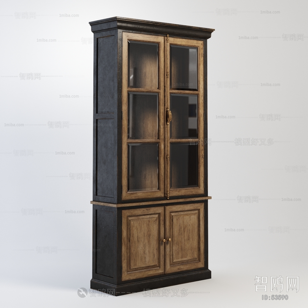 American Style Country Style Wine Cabinet