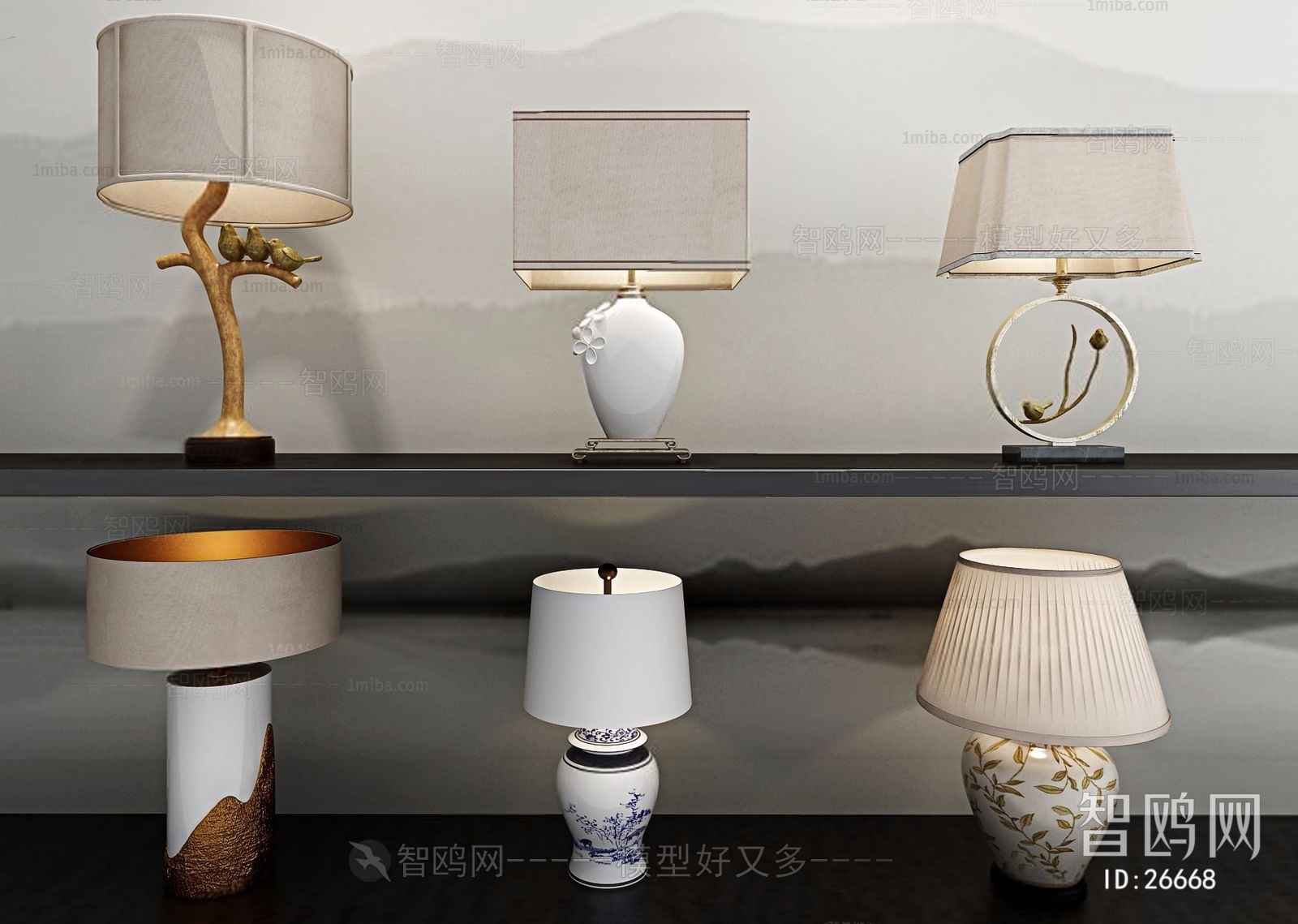 New Chinese Style Table Lamp