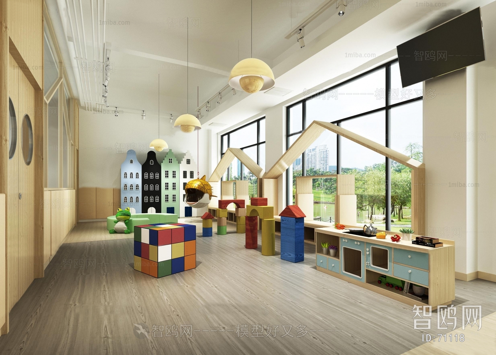 Modern Children's Playroom