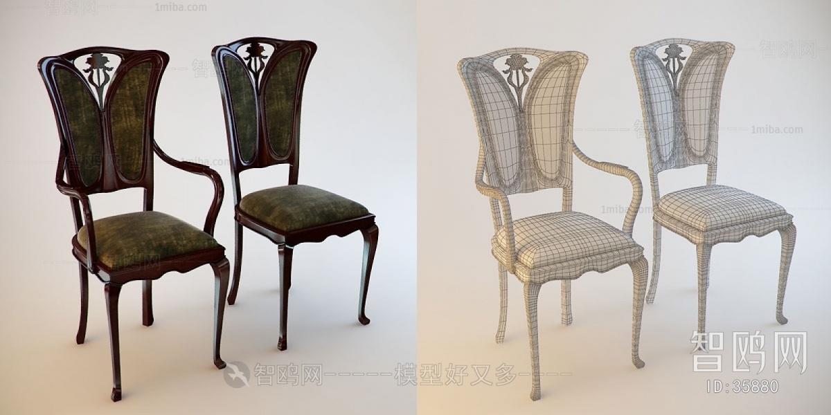 European Style Single Chair