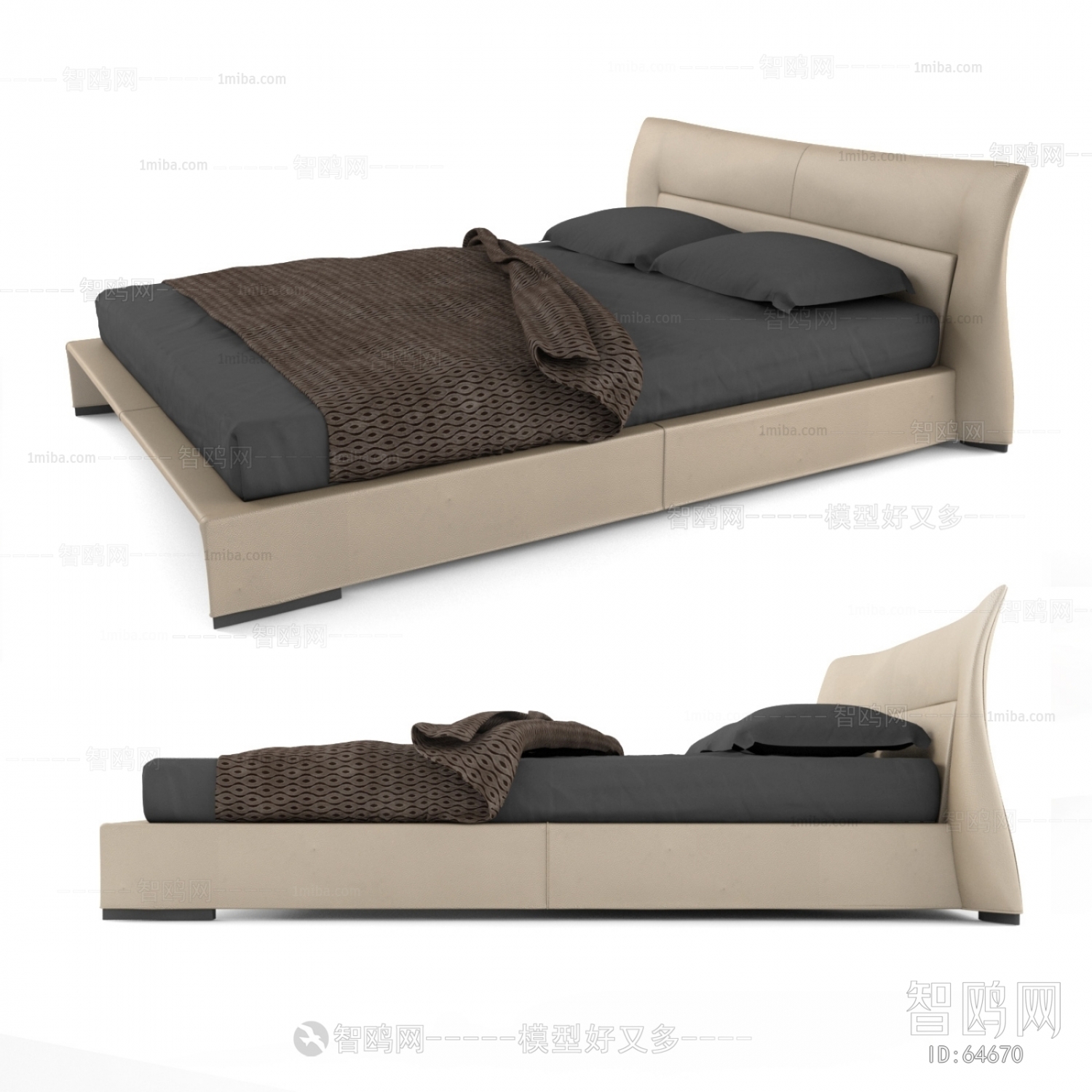 Modern Double Bed