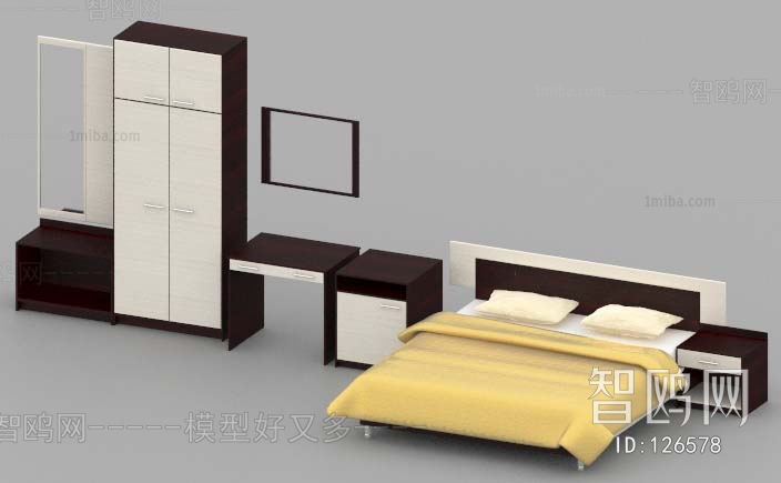 Modern Double Bed