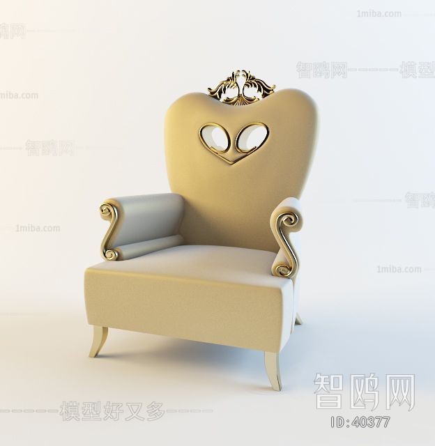 New Classical Style Single Chair