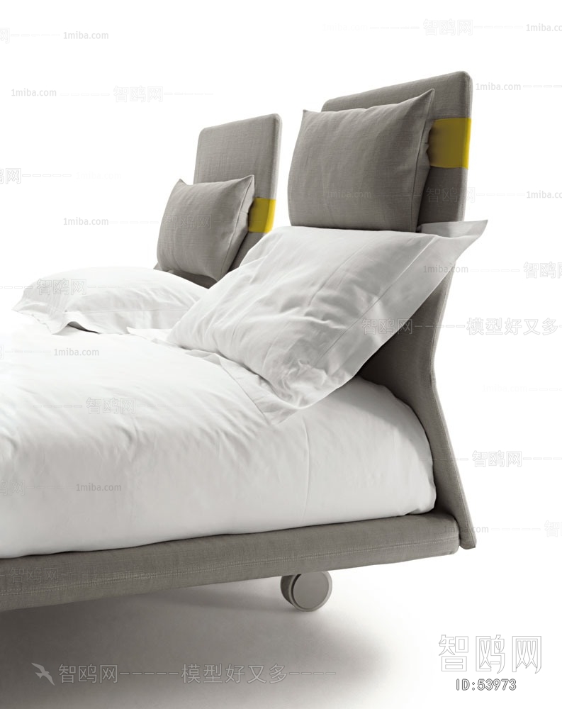 Nordic Style Double Bed