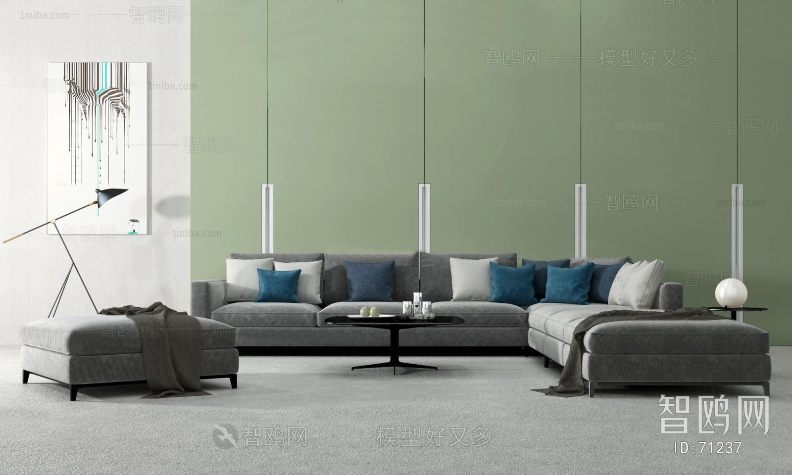 Nordic Style Sofa Combination