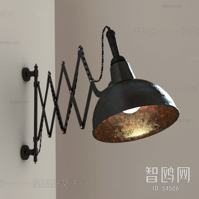 Industrial Style Wall Lamp