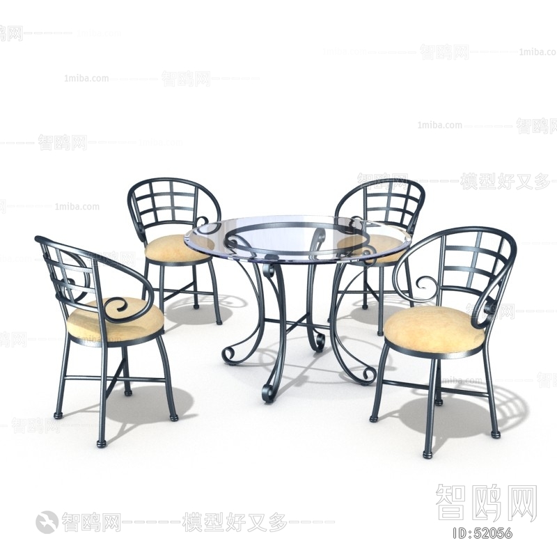 European Style Leisure Table And Chair