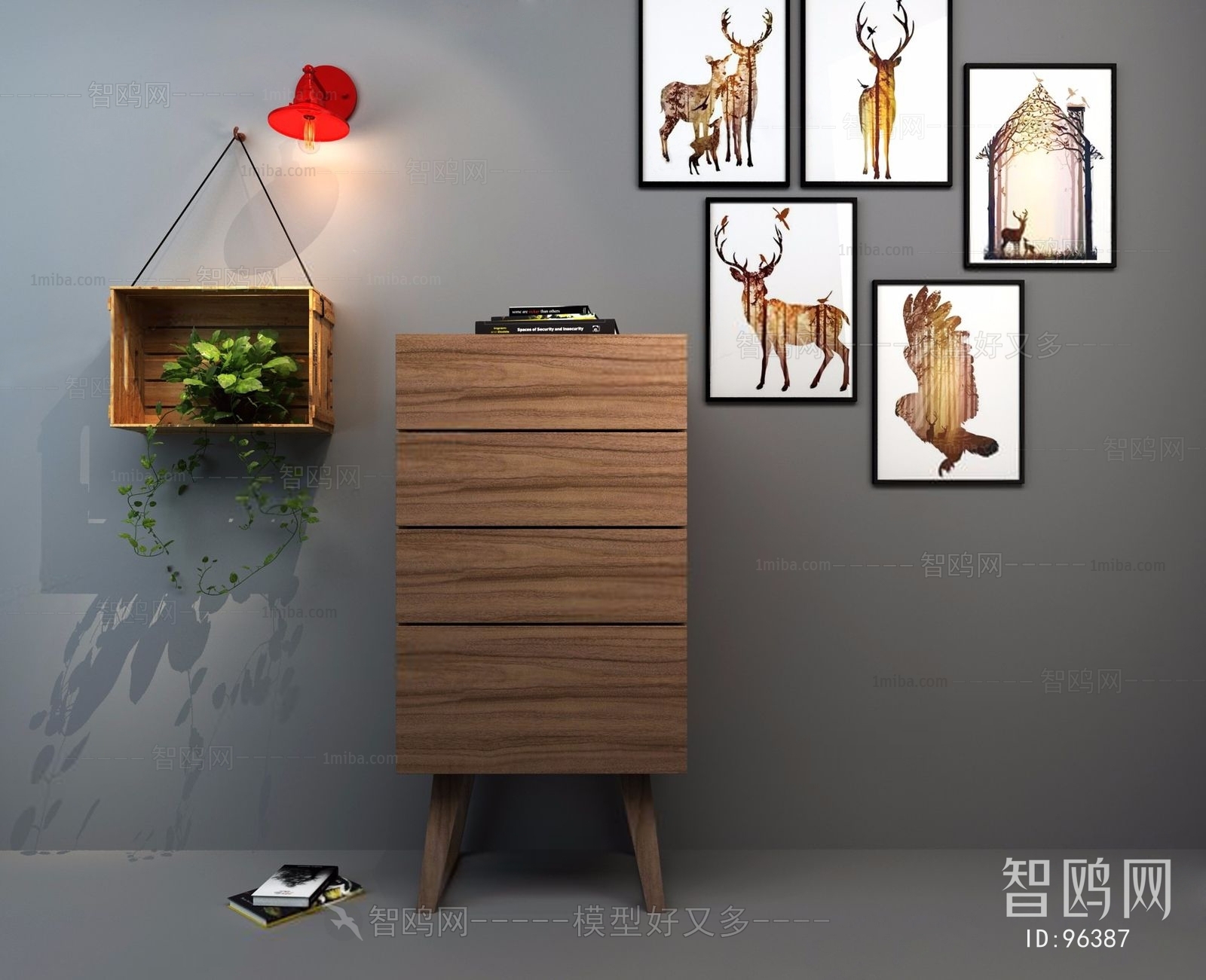 Nordic Style Chest Of Drawers