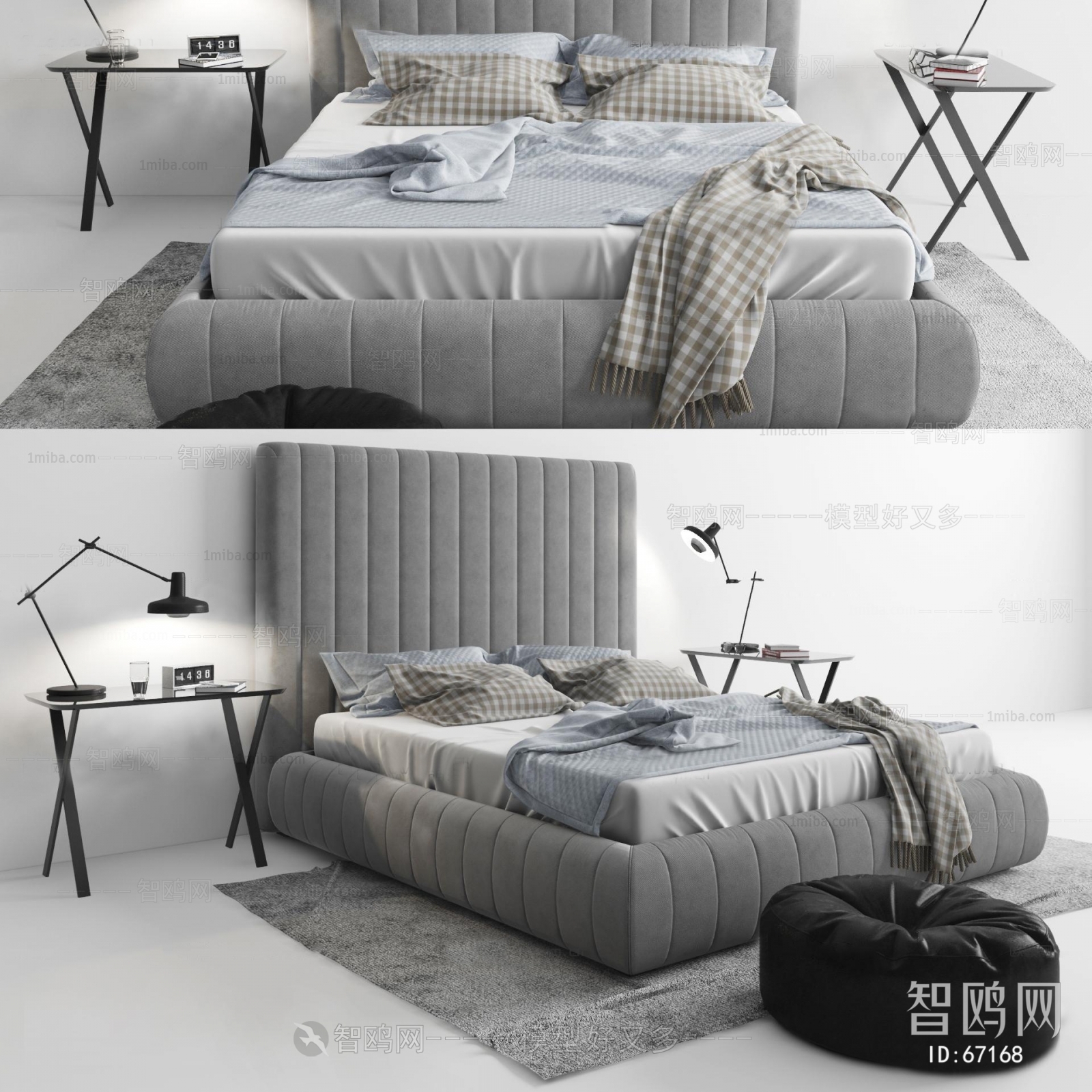 Modern Double Bed