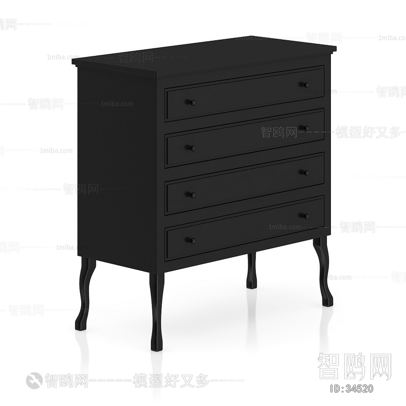 Simple European Style Shoe Cabinet/drawer Cabinet