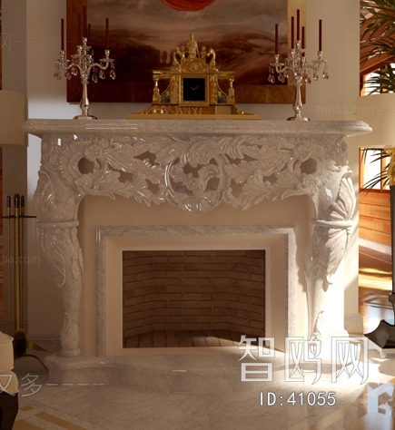 European Style Fireplace