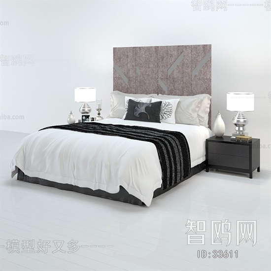 Modern Double Bed