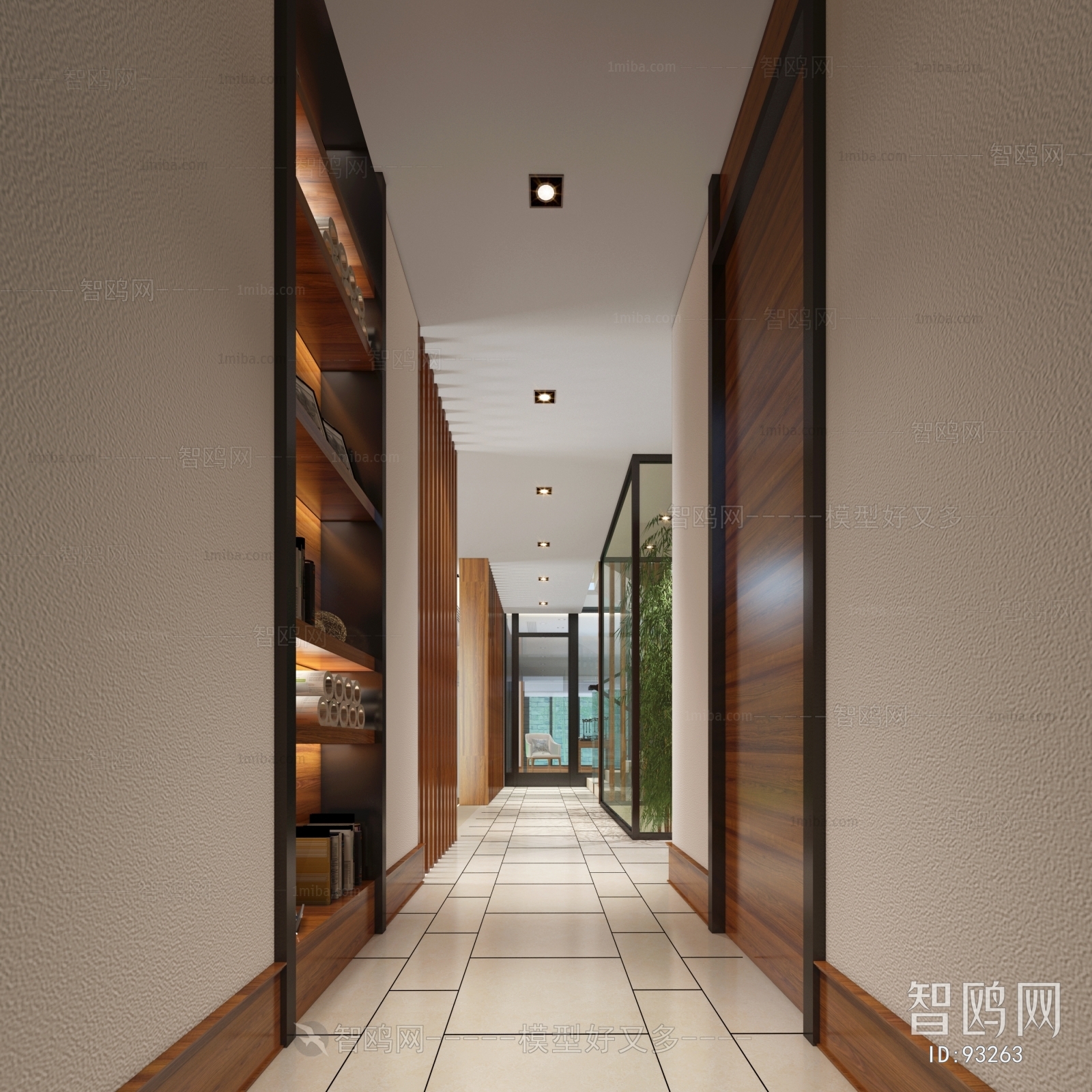 Modern Hallway