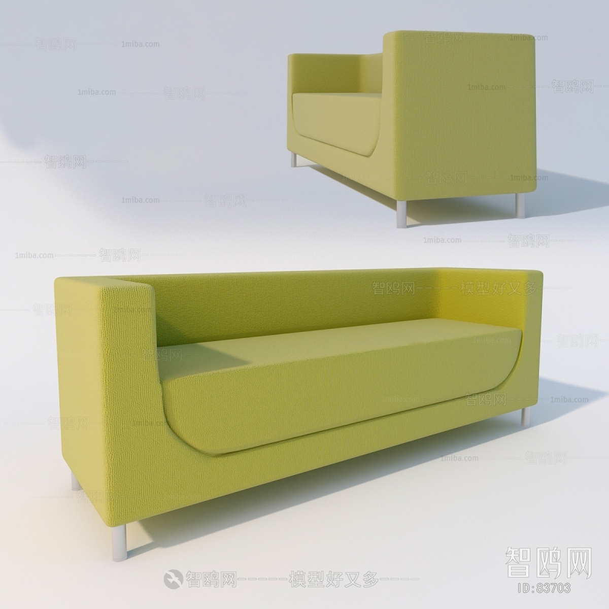 Modern Multi Person Sofa