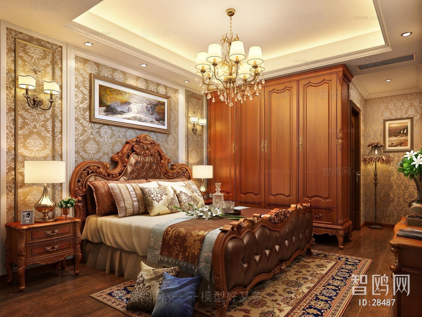 European Style Bedroom