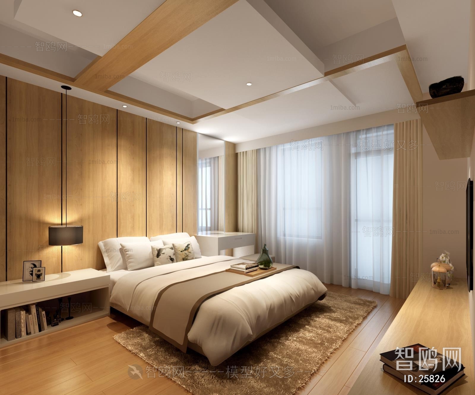 Japanese Style Simple Style Bedroom