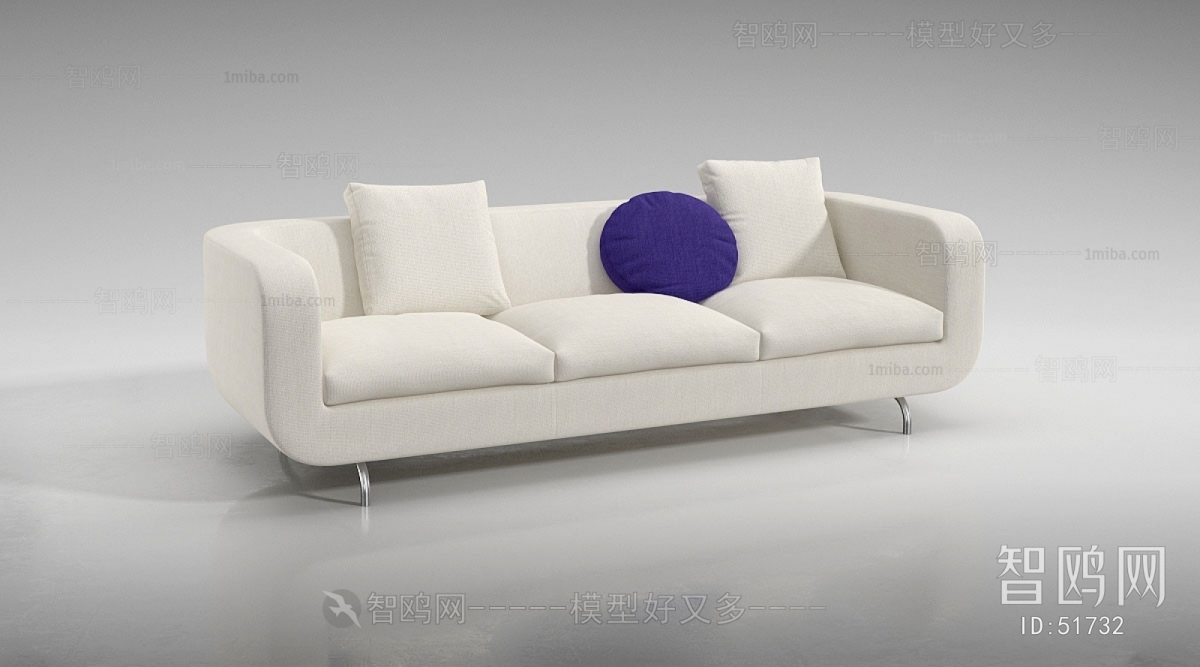 Modern Three-seat Sofa