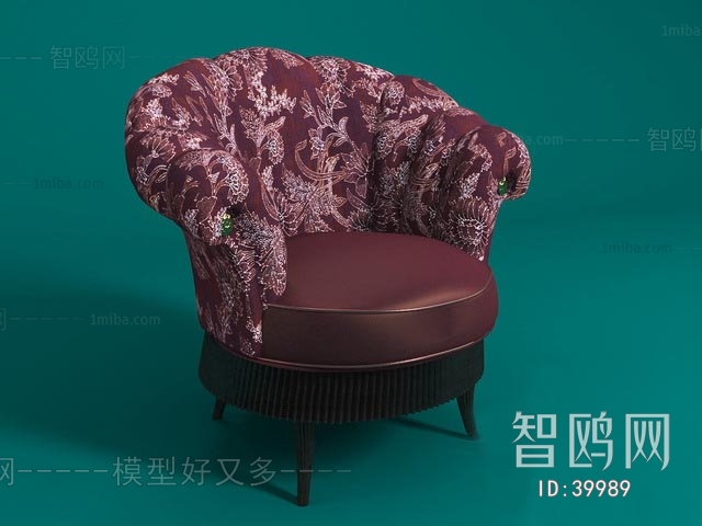 New Classical Style Single Sofa