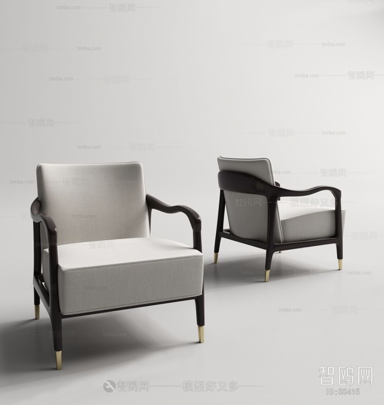 New Chinese Style Lounge Chair