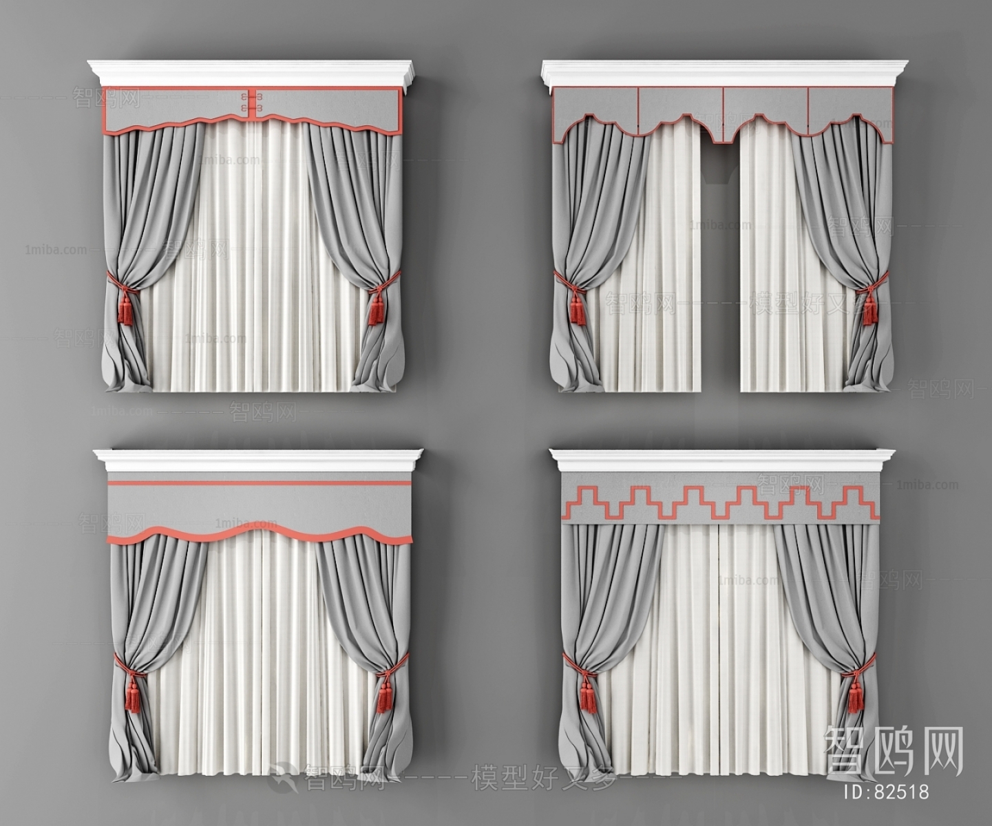 New Chinese Style The Curtain